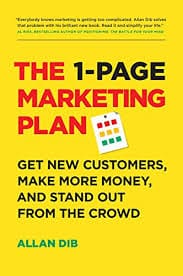 The one Page Marketing Plan.. Just finished it.. buy it!